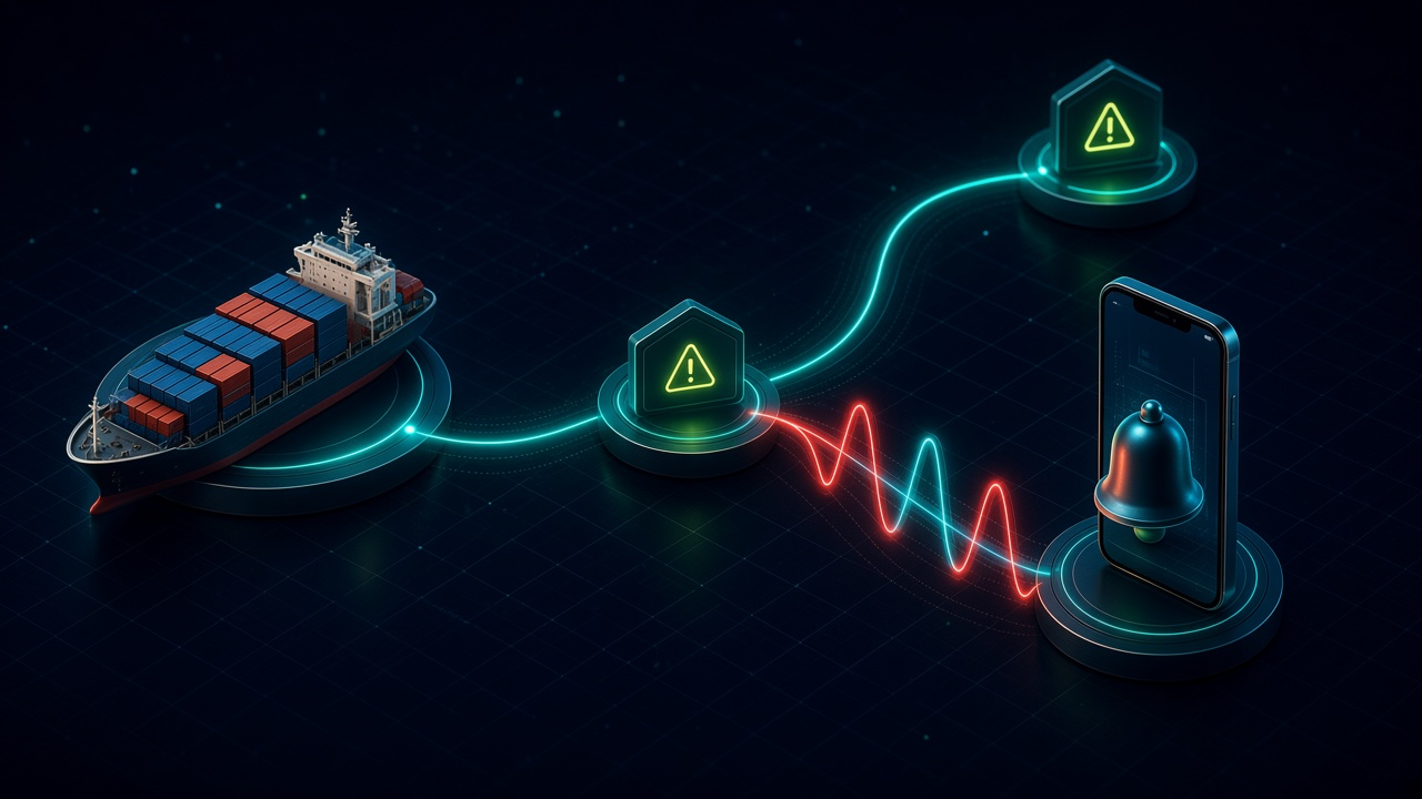 Shipment Milestone Alerts Buyers Can Trust — workflow automation by Zaps Studio